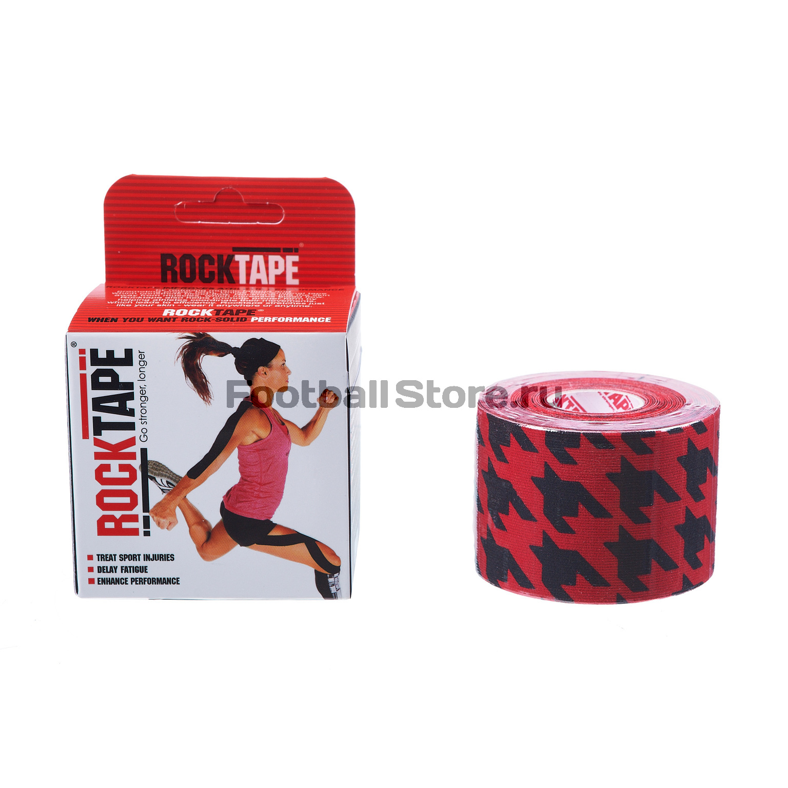 Тейп Rocktape Кинезиотейп Design, 5см х 5м, Houndstooth 