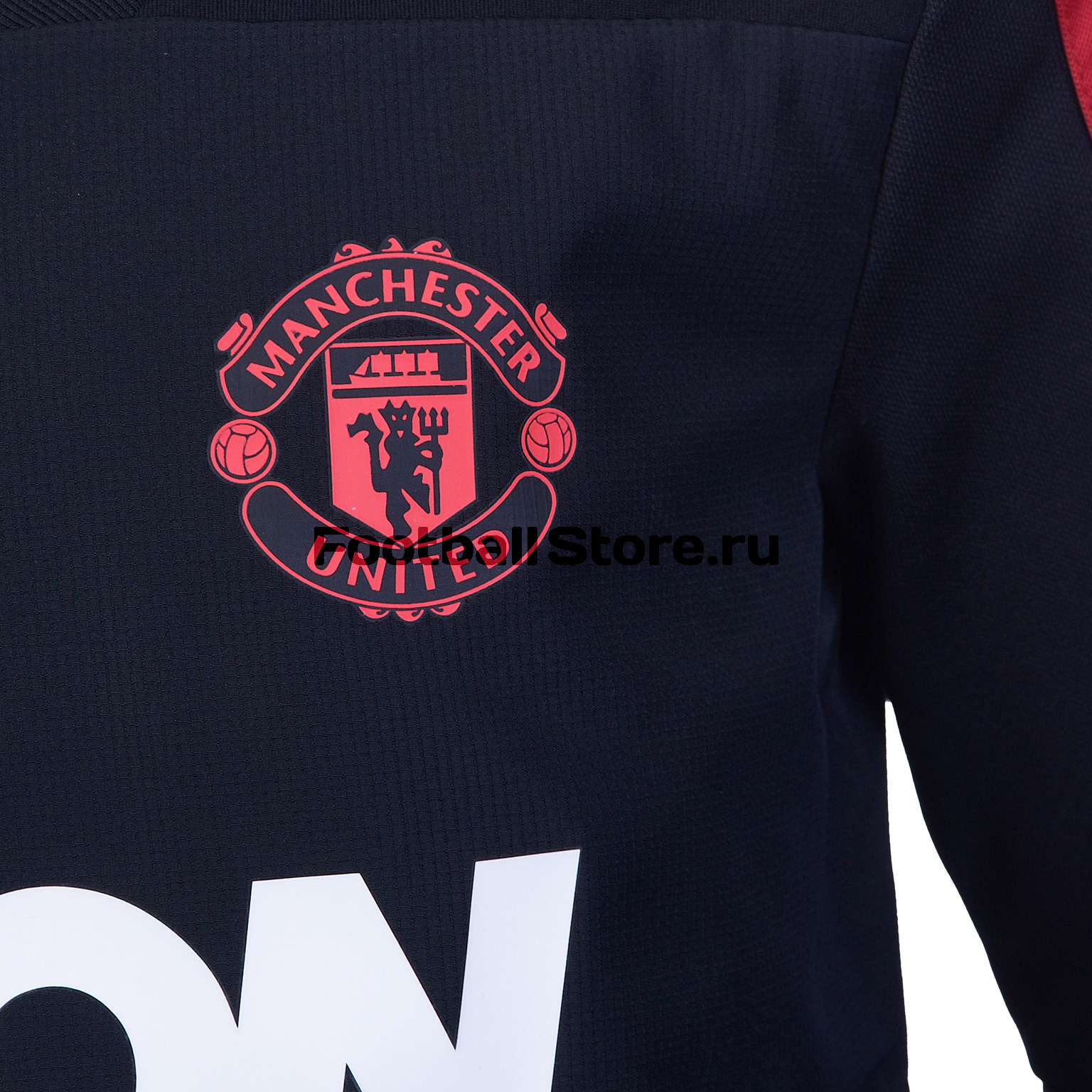 Свитер тренировочный подростковый Adidas Manchester United 2018/19