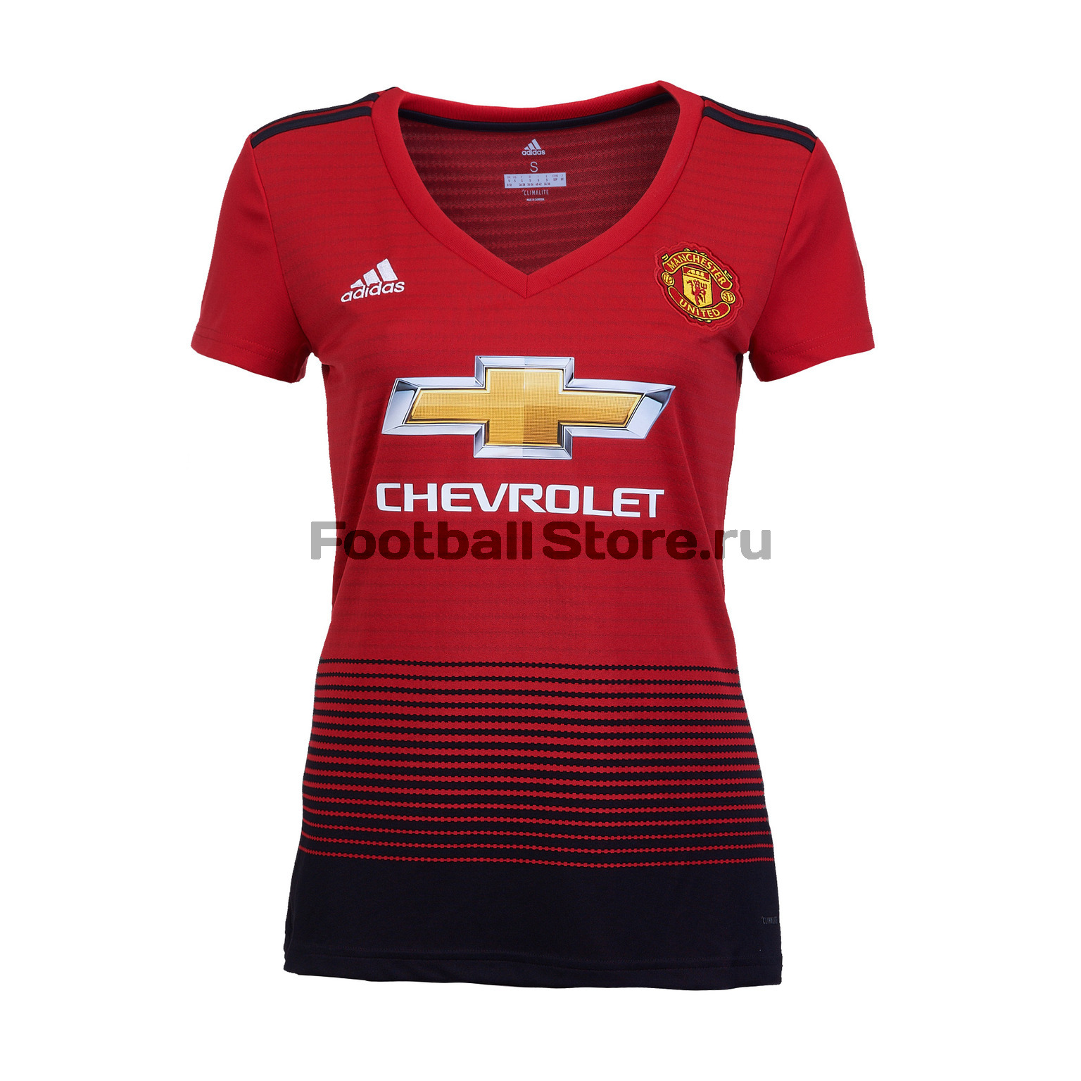 Женская игровая домашняя футболка Adidas Manchester United 2018/19