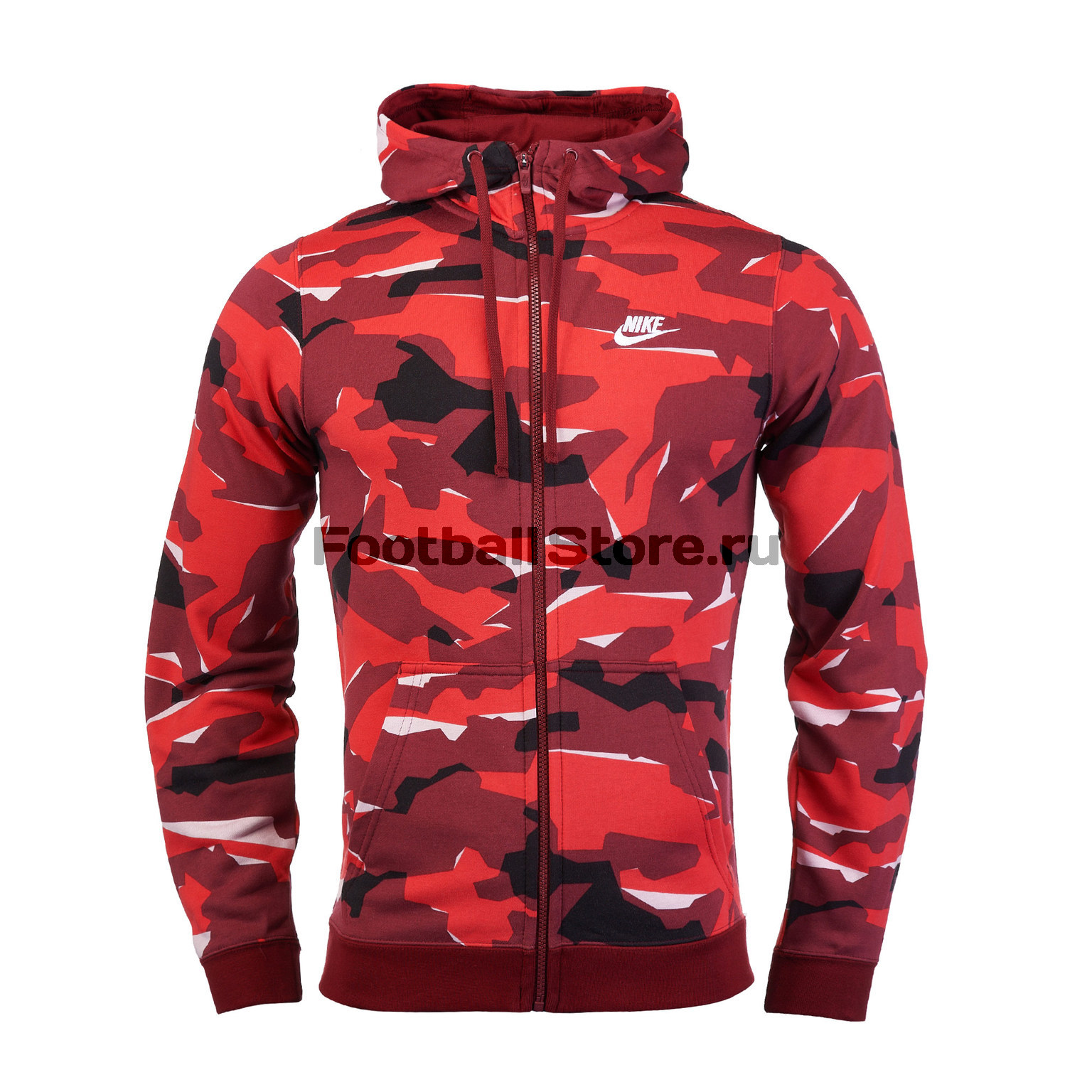 Толстовка Nike Club Camo Hoodie AQ0596-677