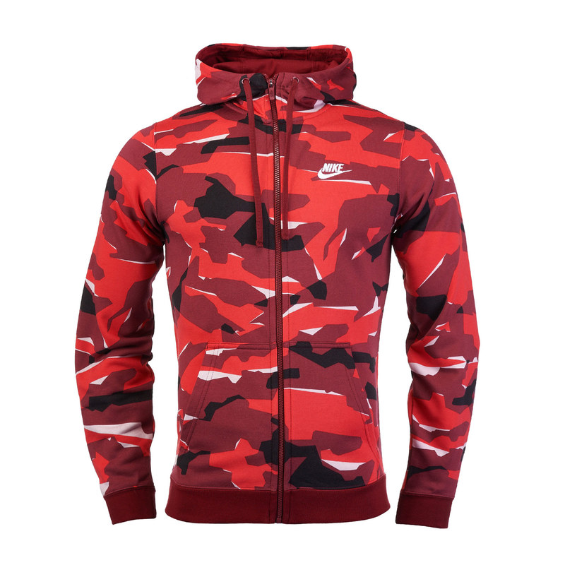 Толстовка Nike Club Camo Hoodie AQ0596-677