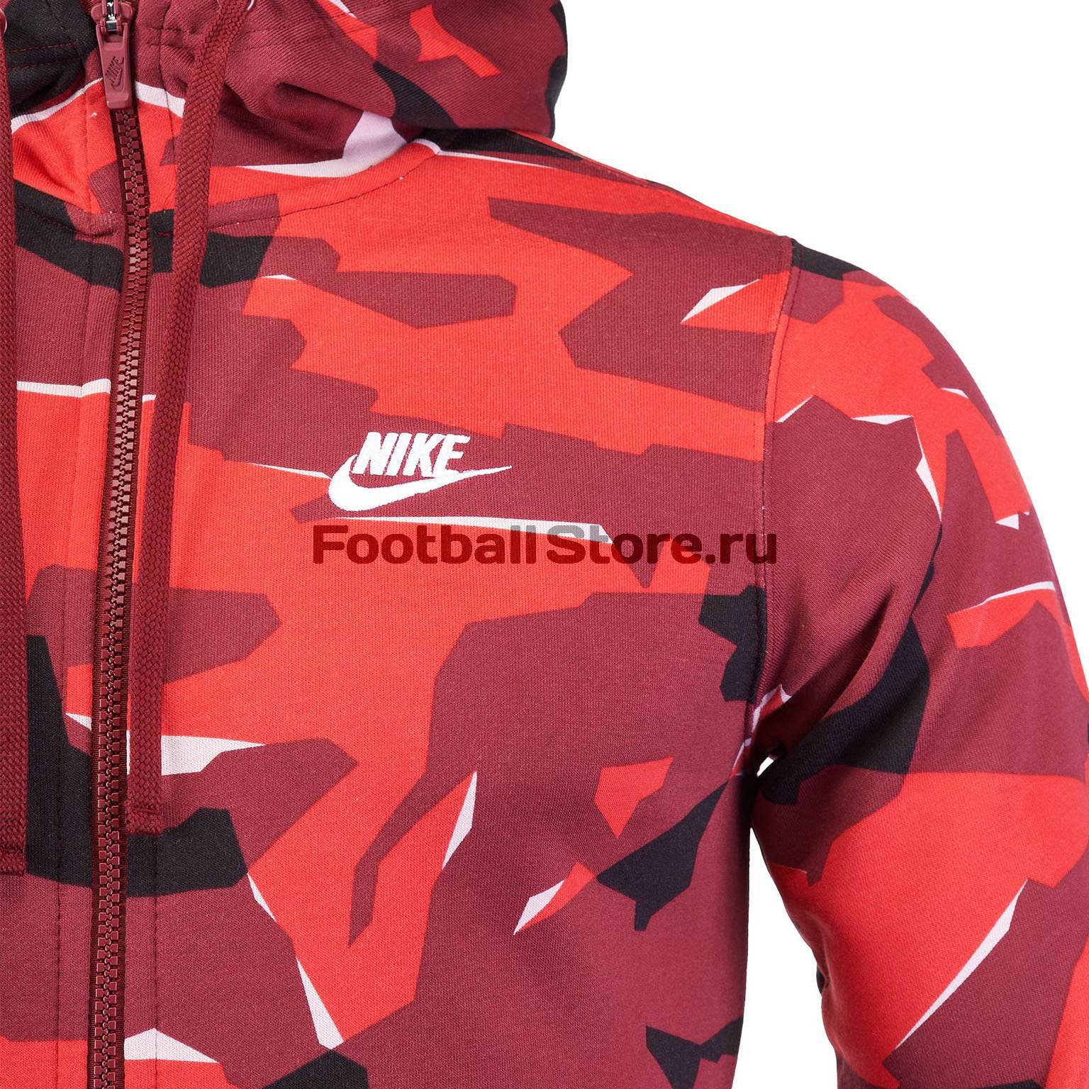 Толстовка Nike Club Camo Hoodie AQ0596-677