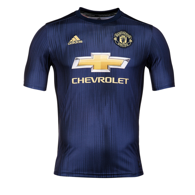 Футболка подростковая резервная Adidas Manchester United 2018/19