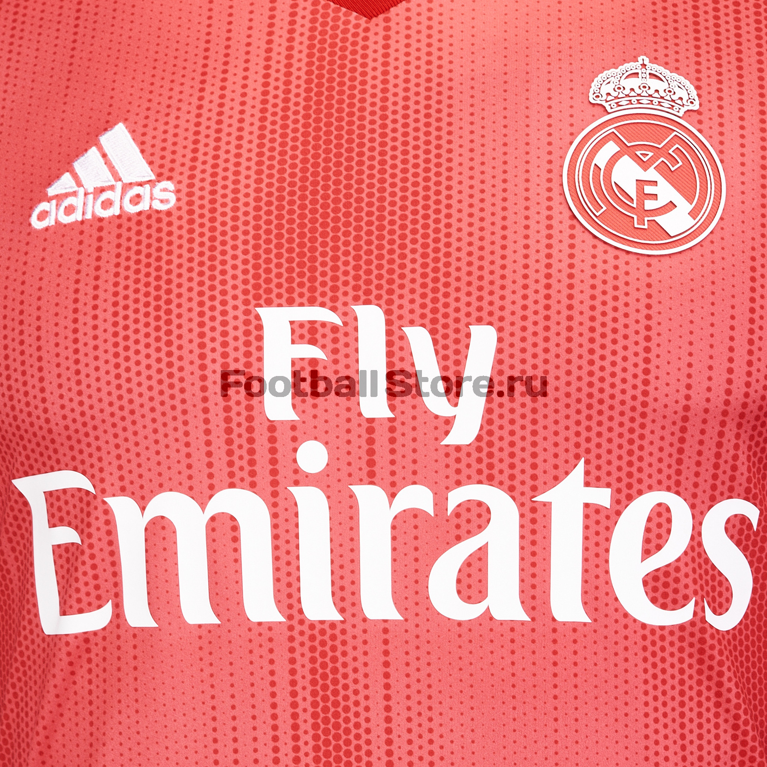 Футболка подростковая резервная Adidas Real Madrid 2018/19