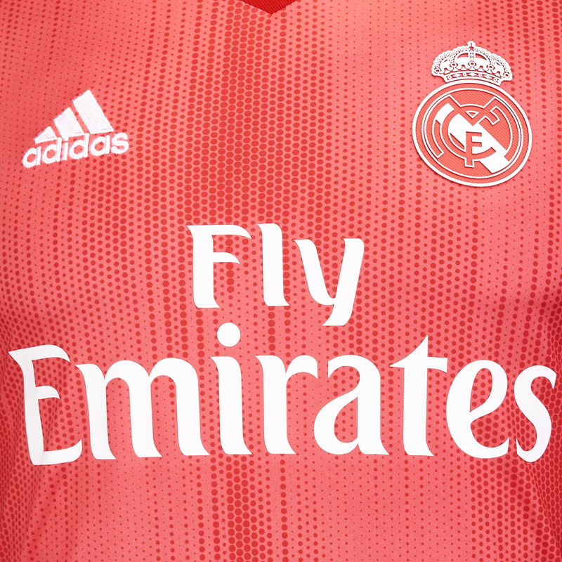 Футболка подростковая резервная Adidas Real Madrid 2018/19