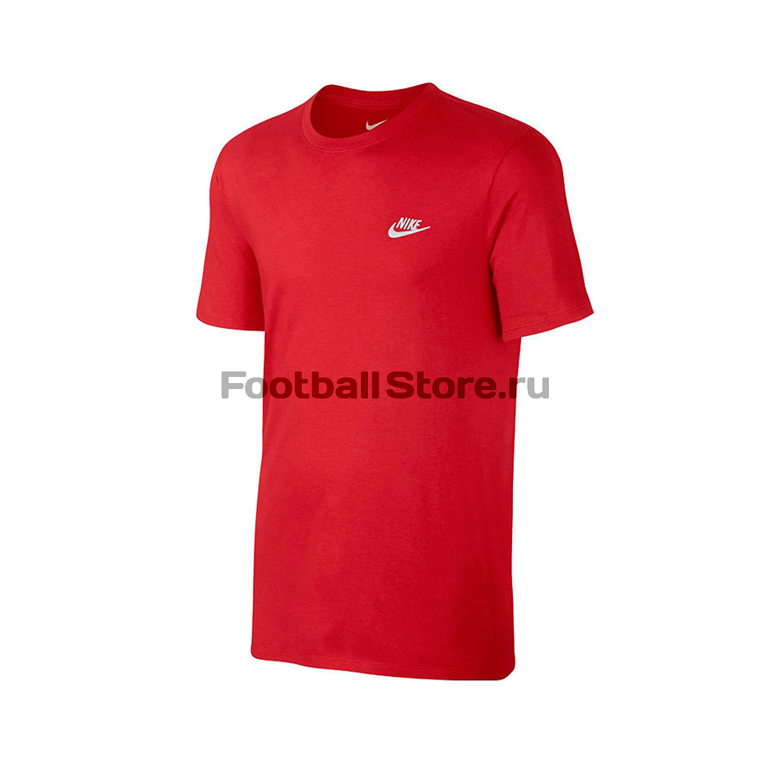 Футболка тренировочная Nike Tee Club Embrd Ftra 827021-659