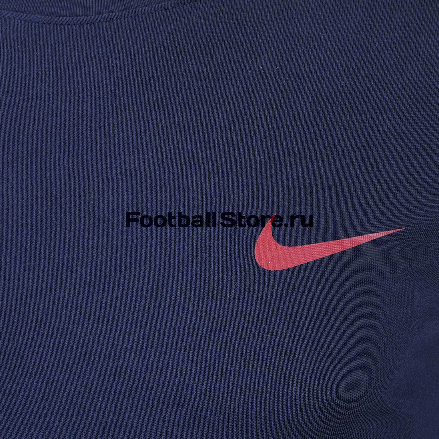 Футболка с длинным рукавом Nike Barcelona Tee Squad AA5706-451