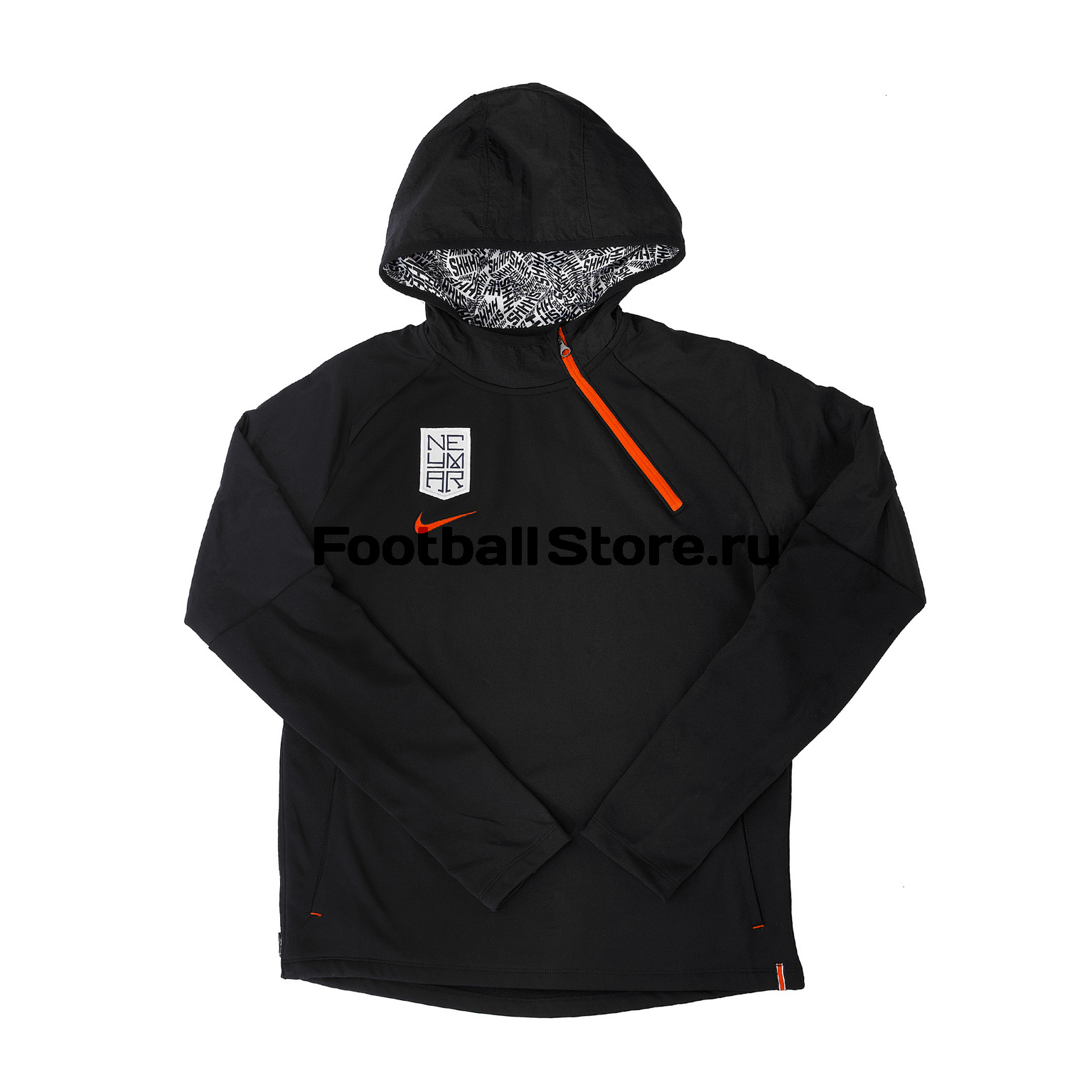 Толстовка подростковая Nike Neymar Dry Hoodie OZ AO0742-010