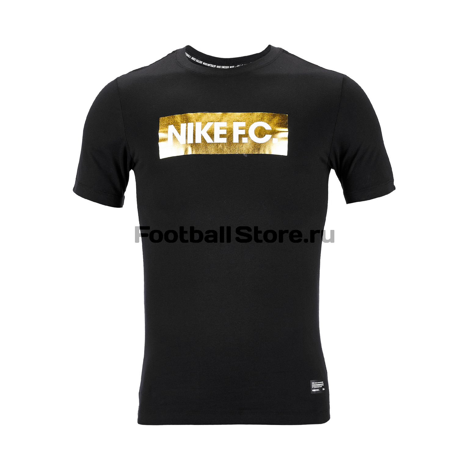 Футболка хлопковая Nike F.C. Dry Gold Block BQ8117-010