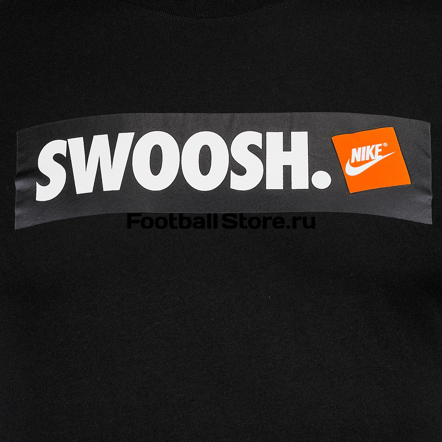 Футболка хлопковая Nike Tee Swoosh AR5027-010