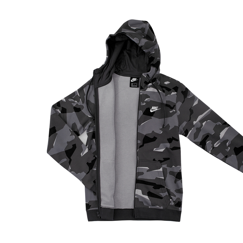 Толстовка Nike Club Camo Hoodie AQ0596-065