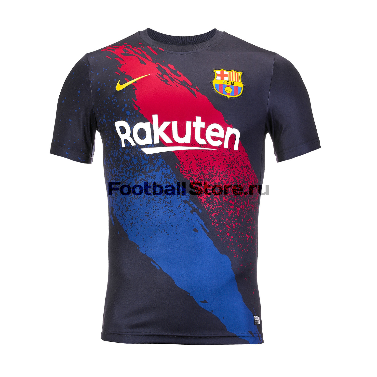 Футболка предыгровая Nike Barcelona Dry Top PM 2019/20