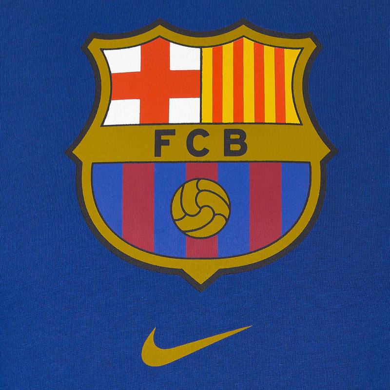 Футболка подростковая хлопковая Nike Barcelona CD3199-455