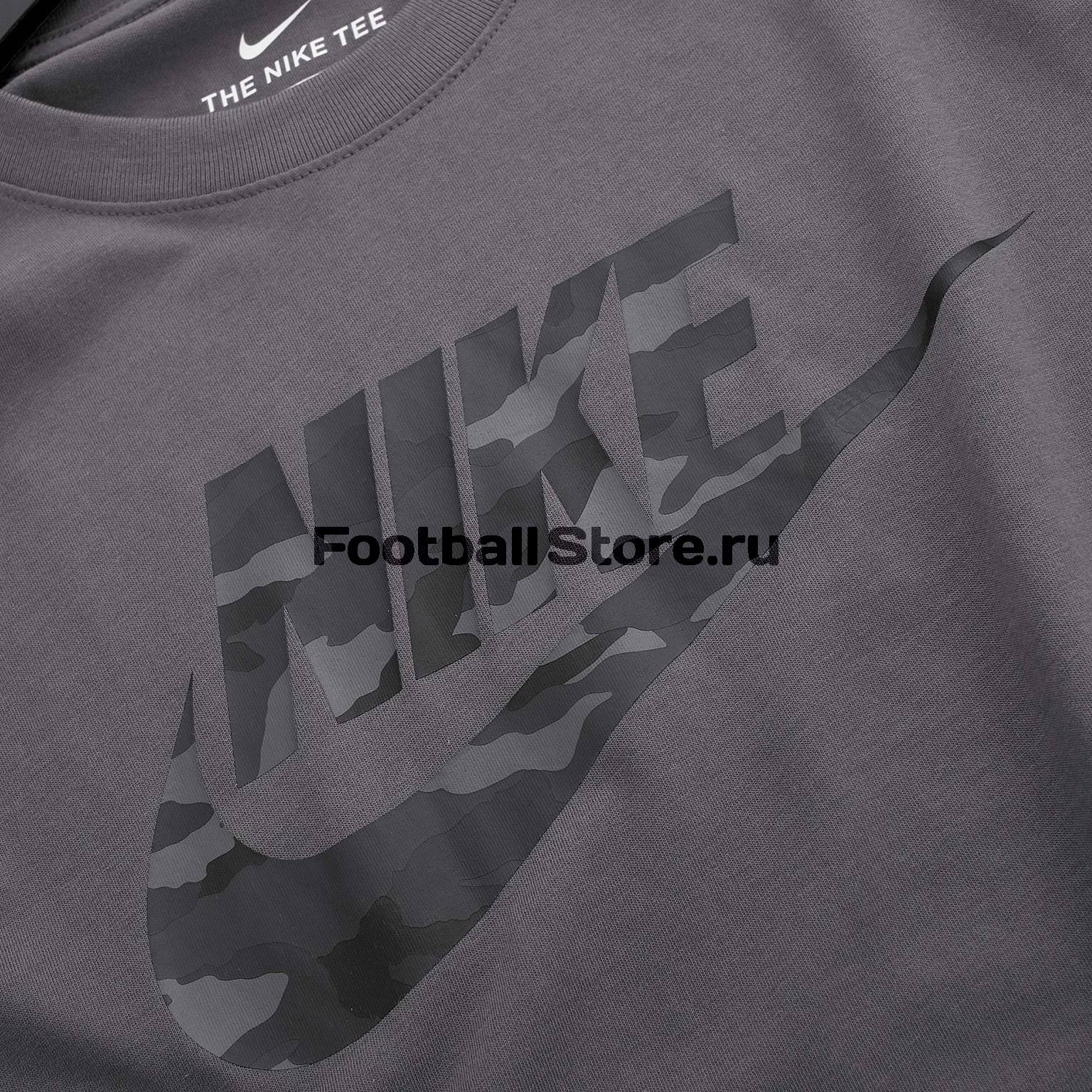 Футболка хлопковая Nike Tee Camo CI1078-021