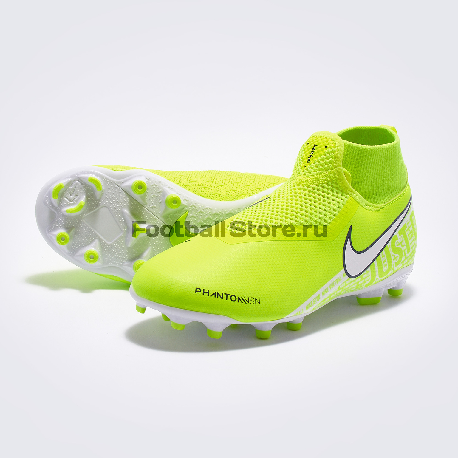 Бутсы детские Nike Phantom Vision Academy DF FG/MG AO3287-717