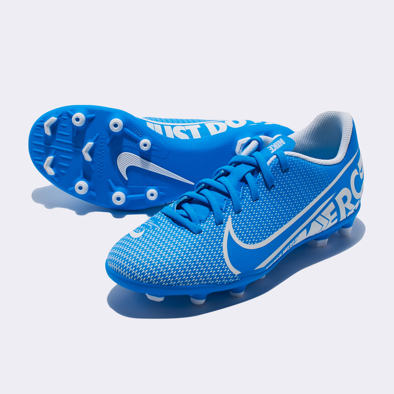 Бутсы детские Nike Vapor 13 Club FG/MG AT8161-414 