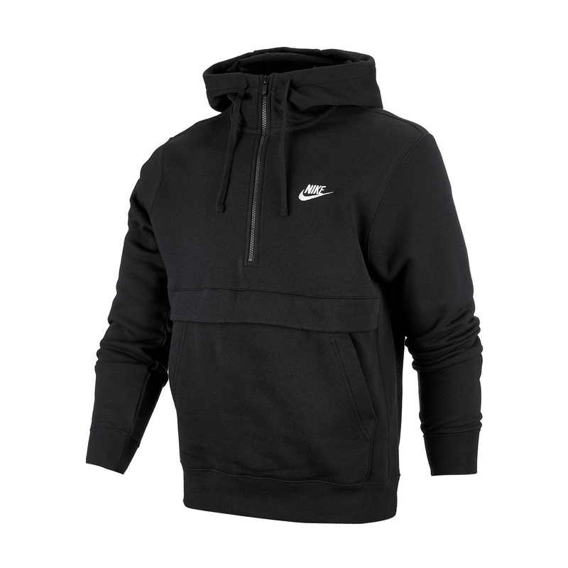 Nike club sweatshirt black online