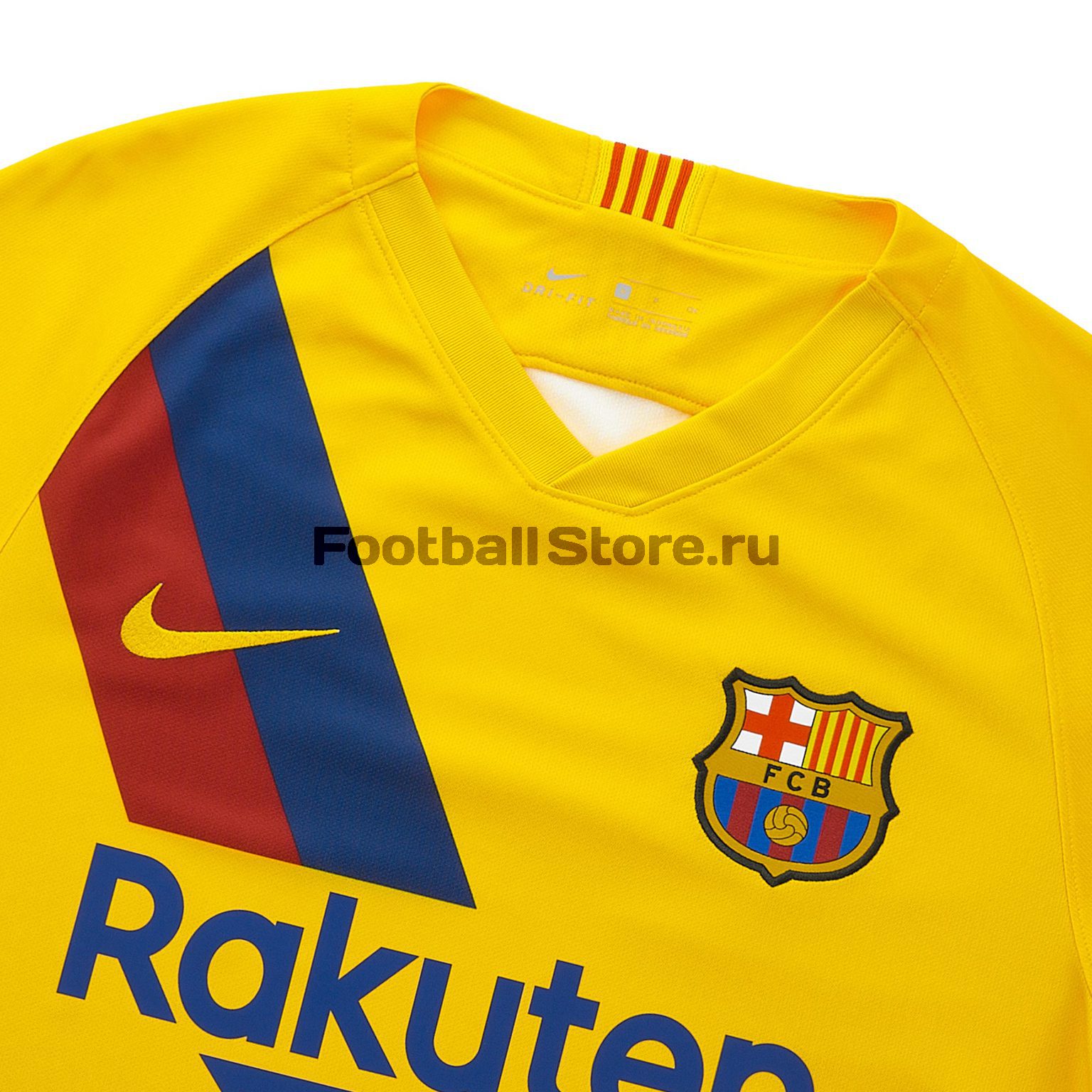 Футболка игровая выездная Nike Barcelona 2019/20