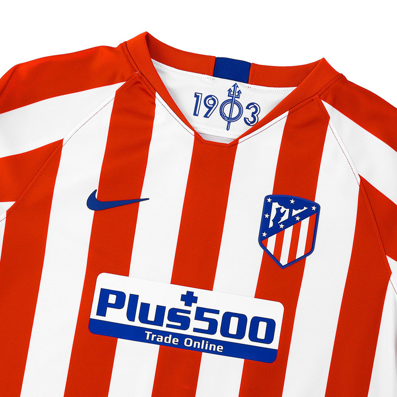Футболка домашняя подростковая Nike Atletico Madrid 2019/20