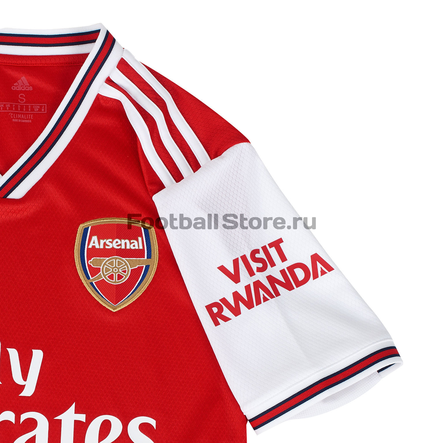 Футболка подростковая домашняя Adidas Arsenal 2019/20