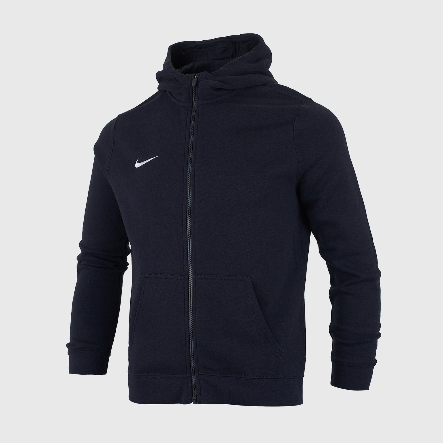 Толстовка подростковая Nike Hoodie FZ FLC Club19 AJ1458-010