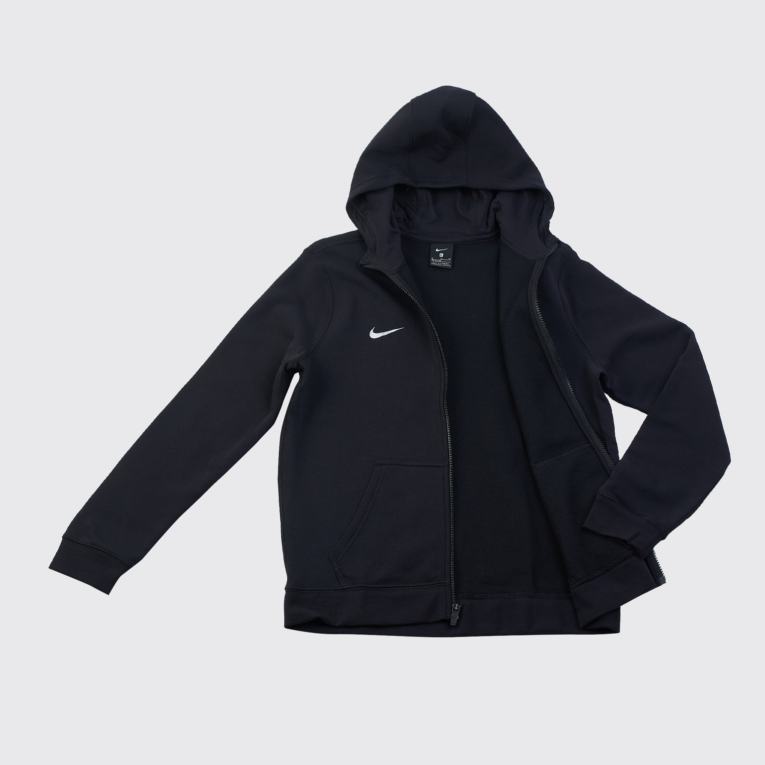 Толстовка подростковая Nike Hoodie FZ FLC Club19 AJ1458-010