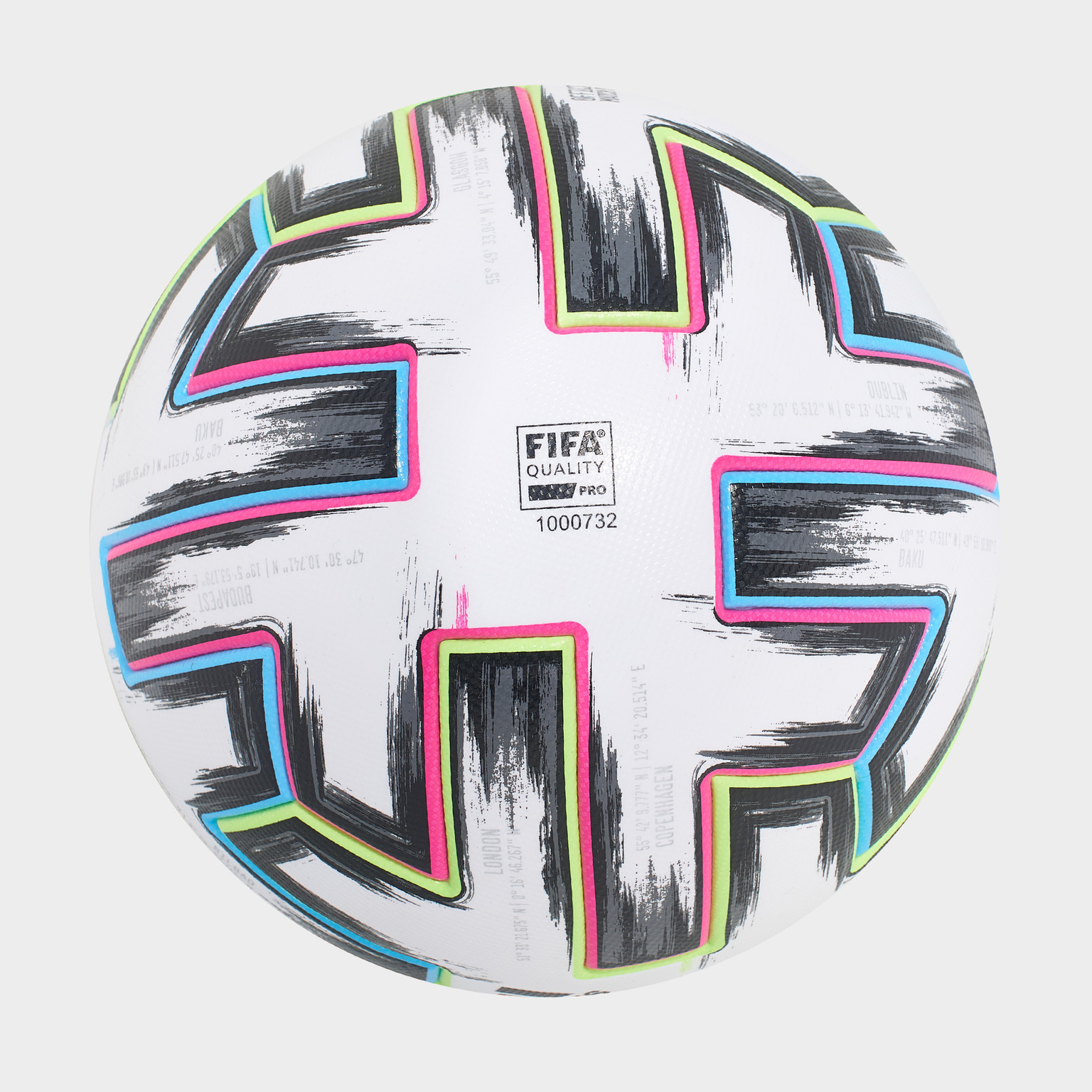 Официальный футбольный мяч Евро-2020 Adidas Uniforia