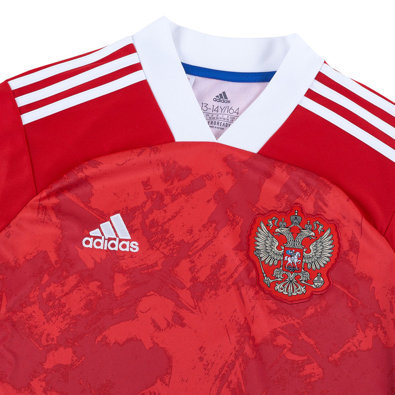 Футболка подростковая домашняя Adidas сборной России FK4437