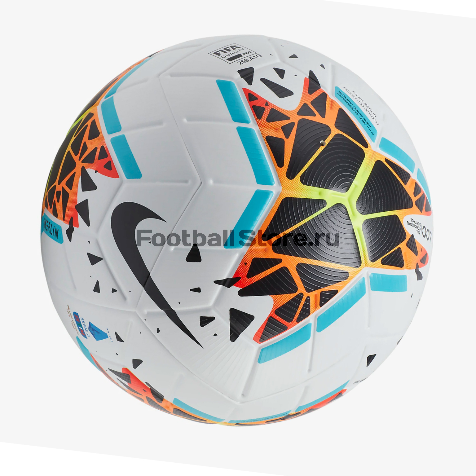 Футбольный мяч Nike Serie A Merlin SC3627-100