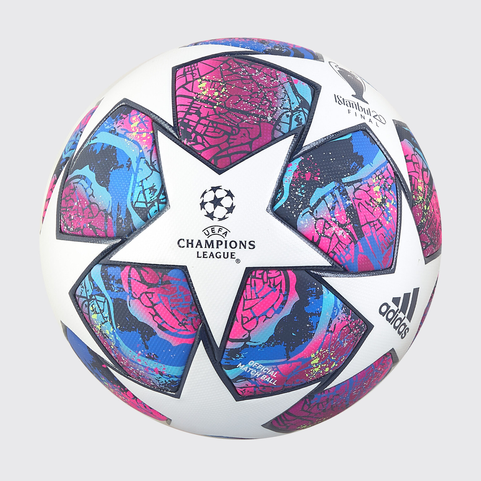 Официальный футбольный мяч Adidas Istanbul Лиги Чемпионов 2020