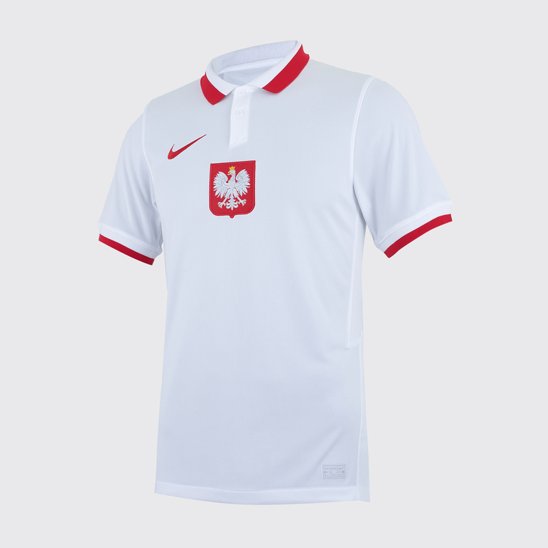 Футболка игровая домашняя Nike сборной Польши сезон 2020/21