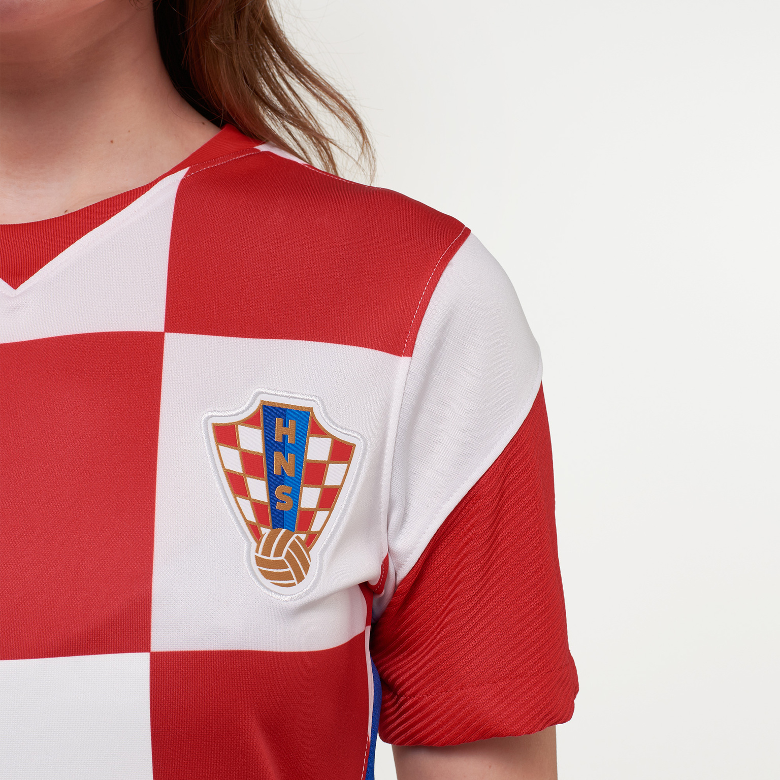 Женская игровая домашняя футболка Nike сборной Хорватии сезон 2020/21