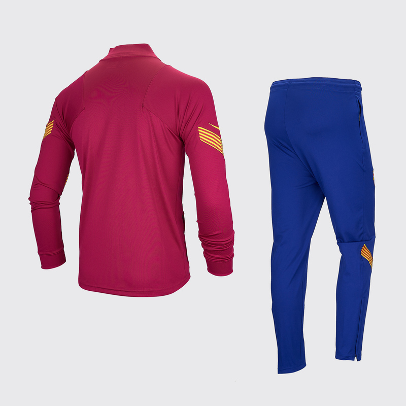 Спортивный подростковый костюм Nike Barcelona сезон 2020/21