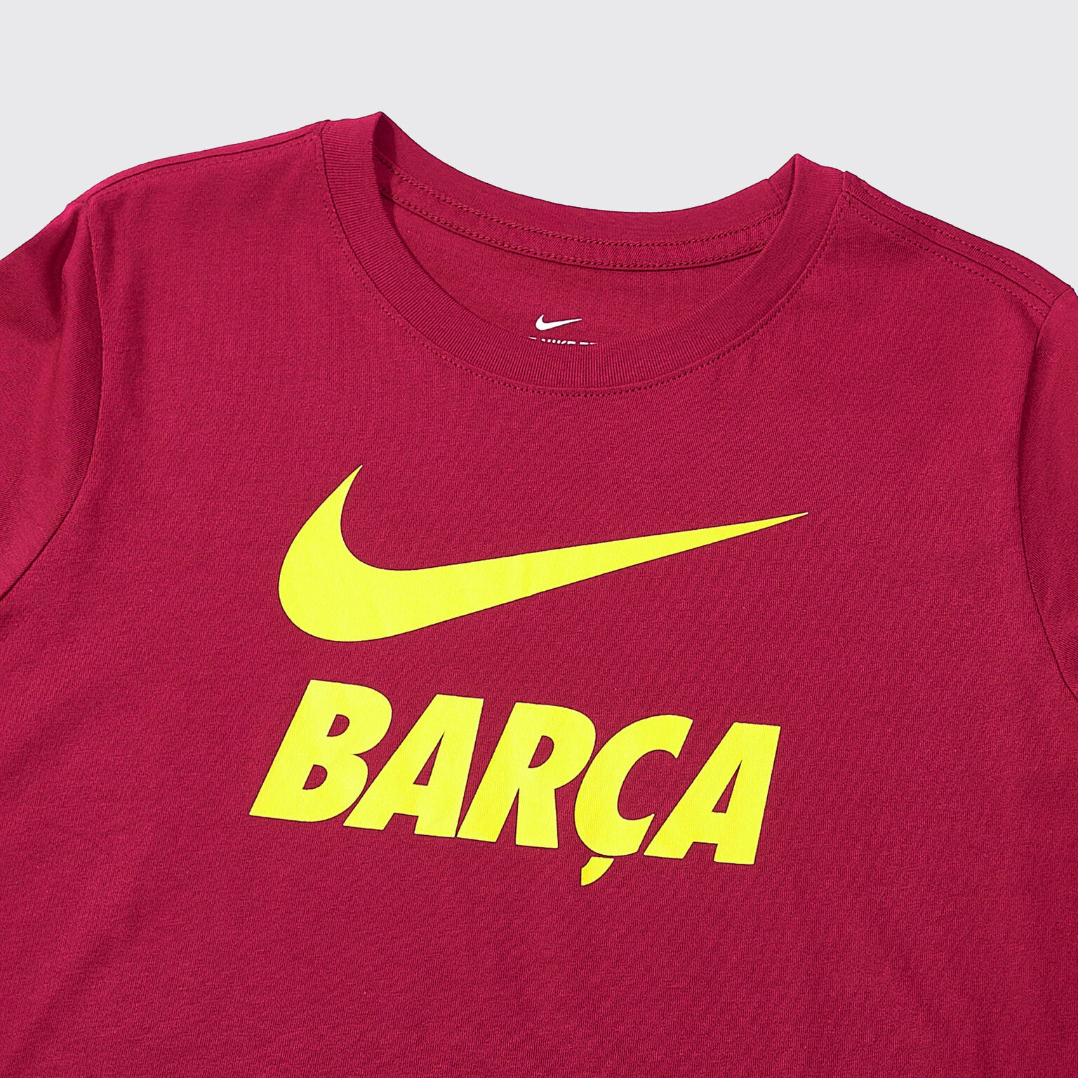 Футболка хлопковая подростковая Nike Barcelona сезон 2020/21