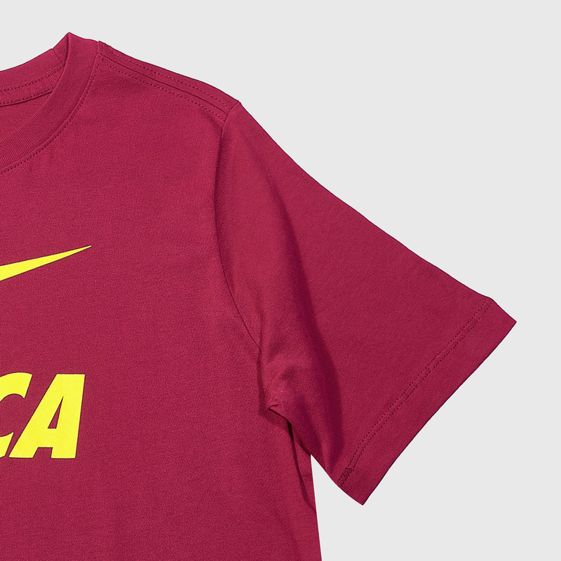 Футболка хлопковая подростковая Nike Barcelona сезон 2020/21