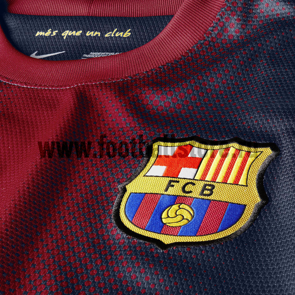 Футболка Nike Barcelona Boys SS Home Repl JSY 478313-410