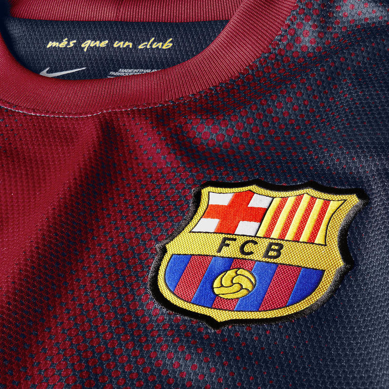 Футболка Nike Barcelona Boys SS Home Repl JSY 478313-410