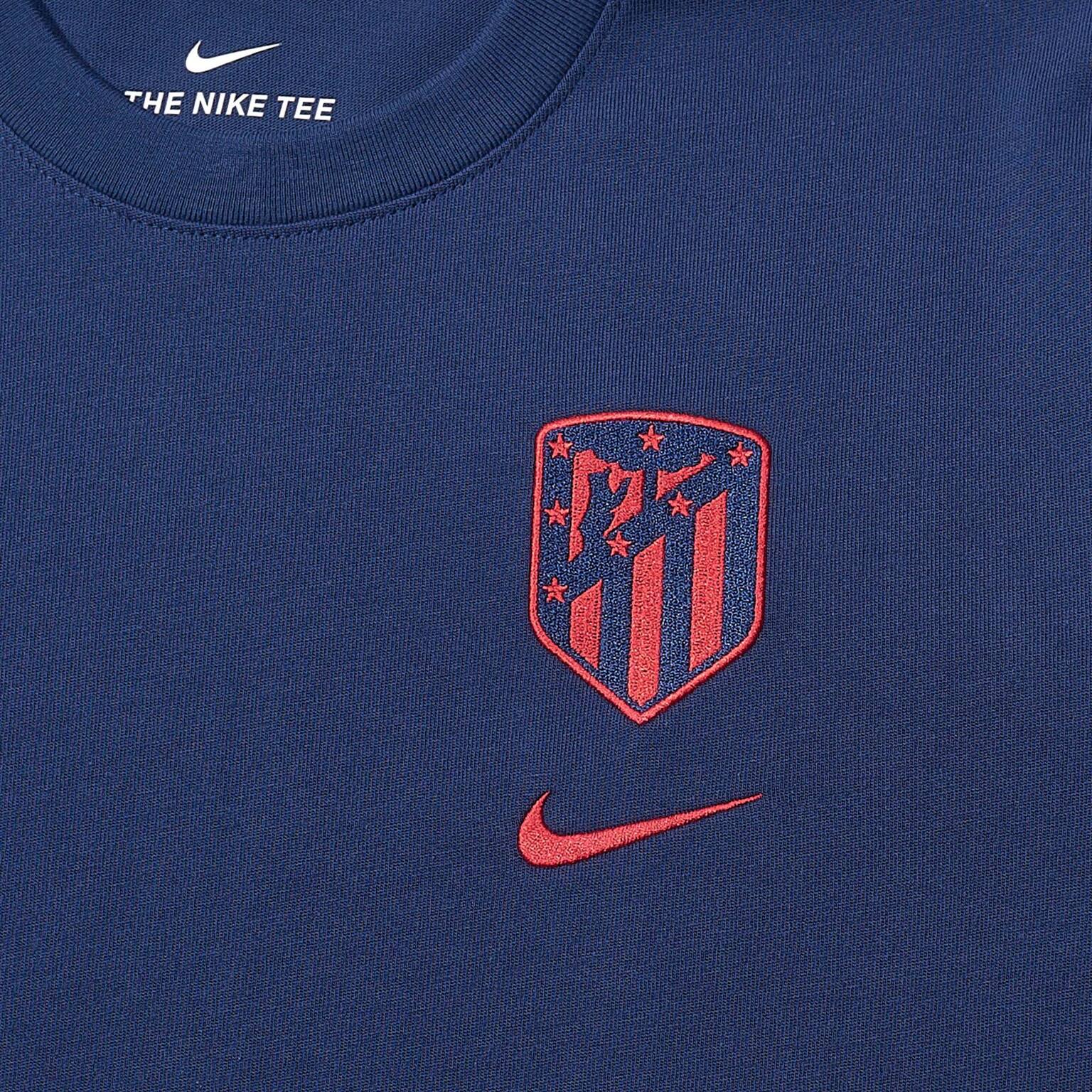 Футболка хлопковая Nike Atletico Madrid Tee Travel CD1077-410