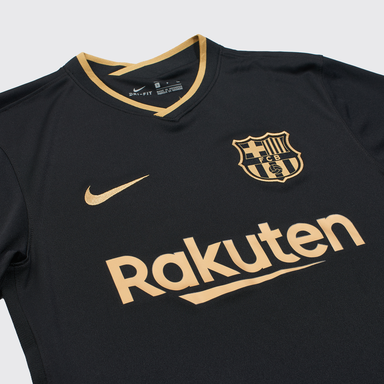 Футболка игровая выездная Nike Barcelona сезон 2020/21