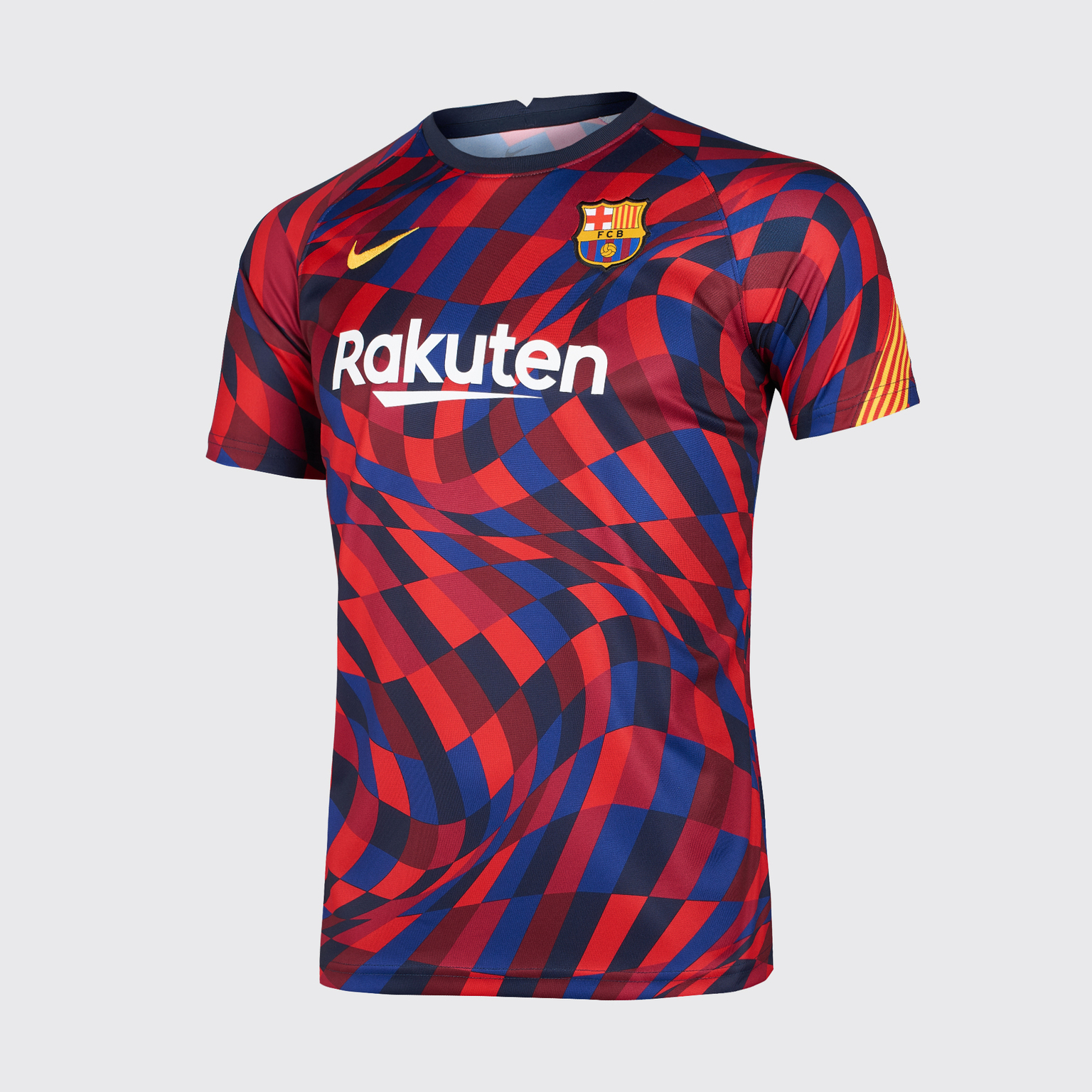 Футболка предыгровая подростковая Nike Barcelona сезон 2020/21