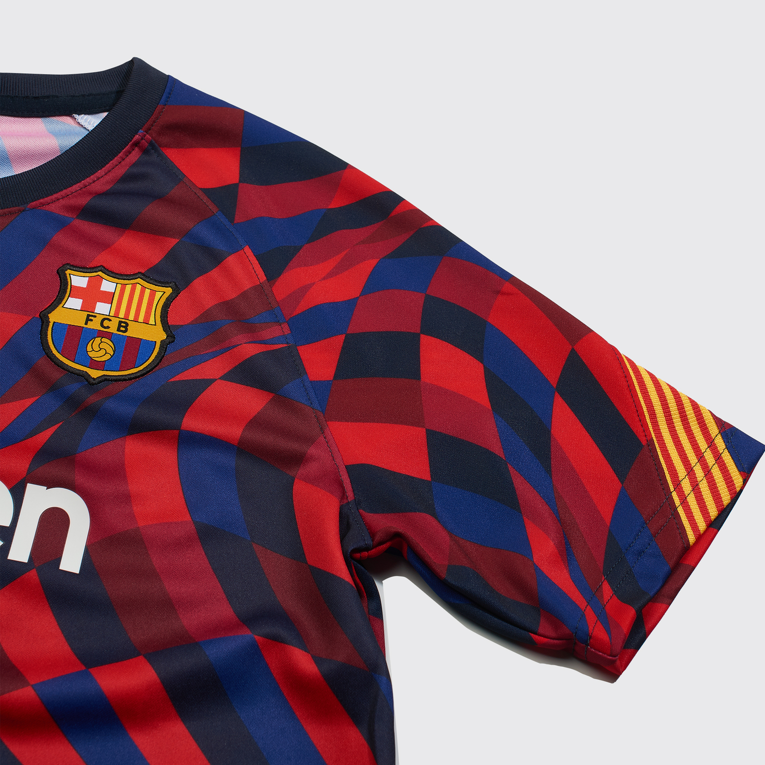 Футболка предыгровая подростковая Nike Barcelona сезон 2020/21