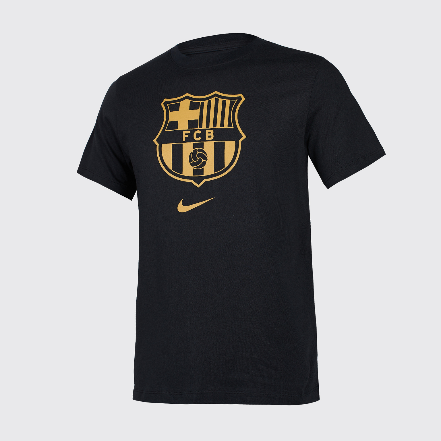 Футболка хлопковая Nike Barcelona Tee Evergreen сезон 2020/21