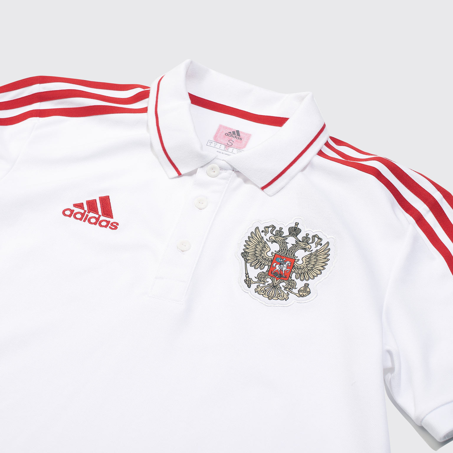 Поло Adidas Russia 3S Polo FK4445