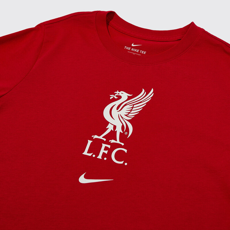 Футболка подростковая хлопковая Nike Liverpool сезон 2020/21