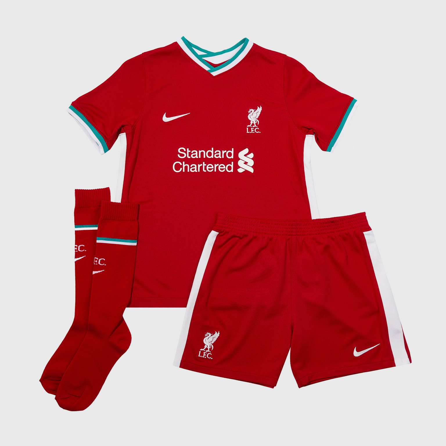 Комплект детской формы Nike Liverpool сезон 2020/21