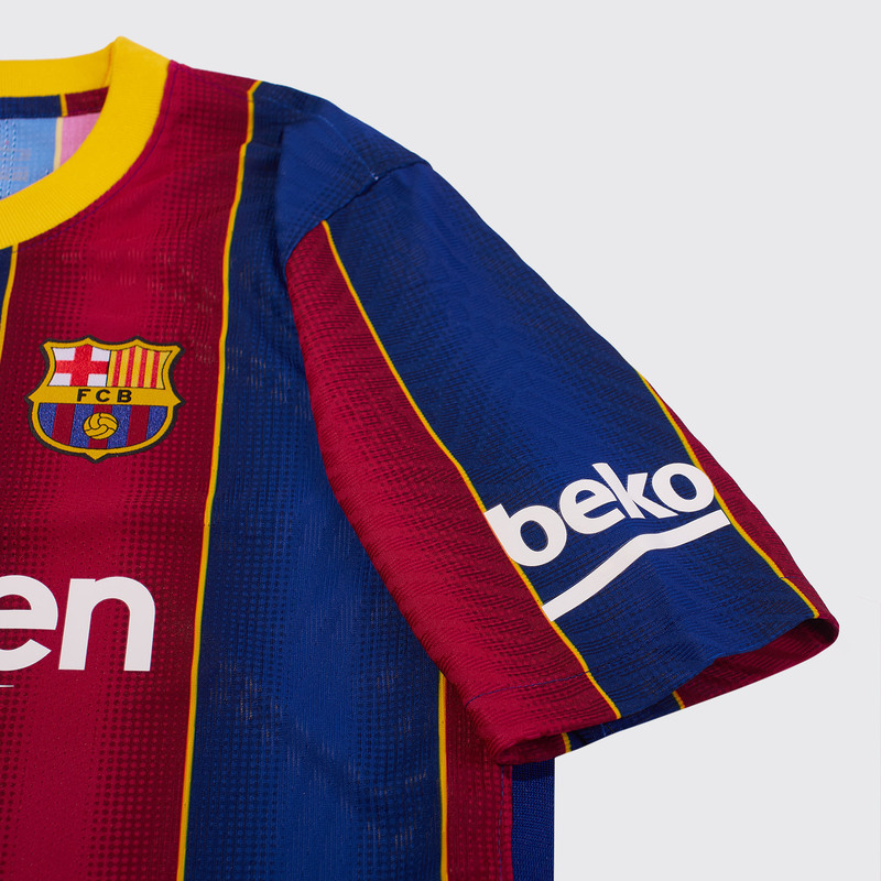 Оригинальная домашняя подростковая футболка Nike Barcelona сезон 2020/21