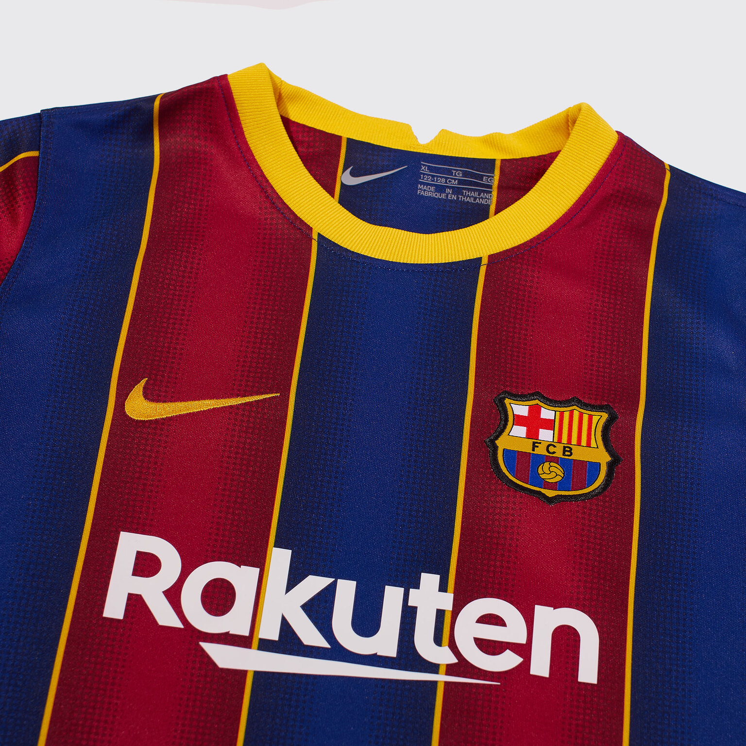 Комплект детской формы Nike Barcelona сезон 2020/21