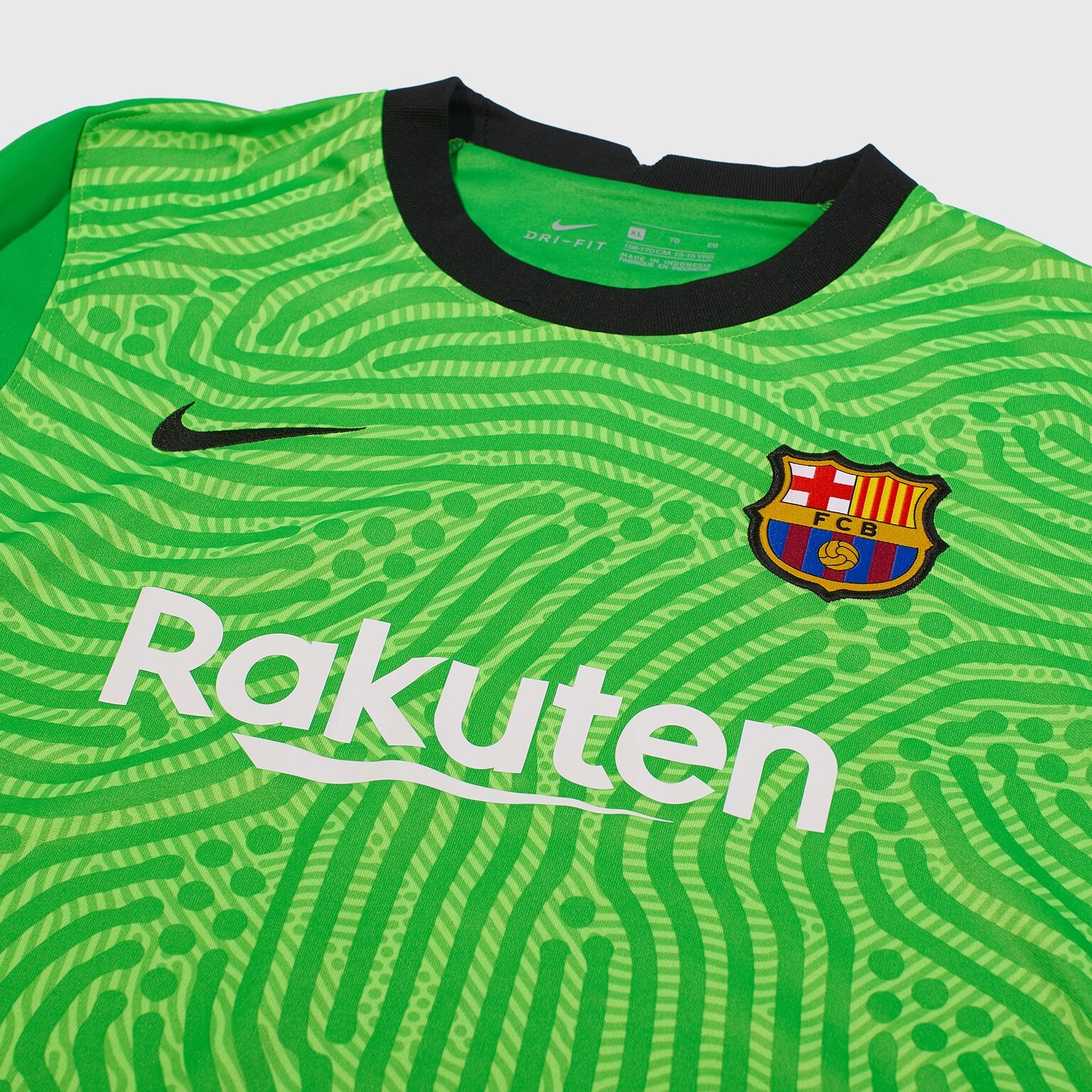 Свитер вратарский подростковый Nike Barcelona сезон 2020/21