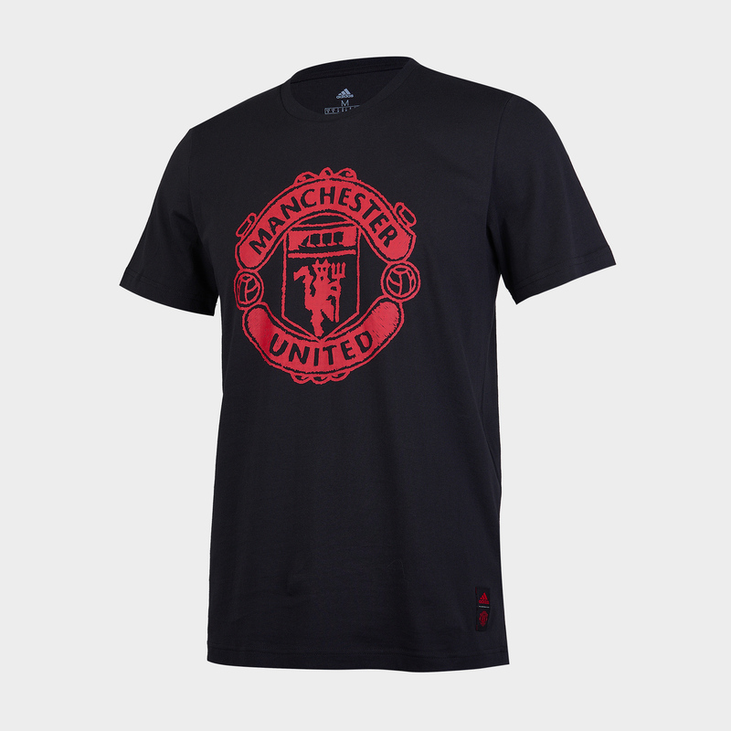 Футболка хлопковая Adidas Manchester United сезон 2020/21