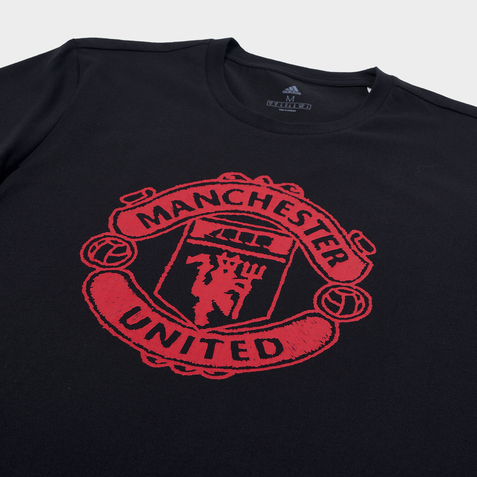 Футболка хлопковая Adidas Manchester United сезон 2020/21